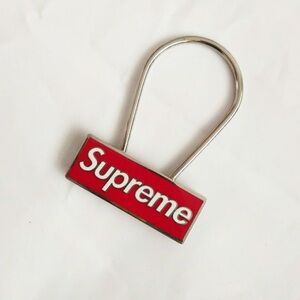 Supreme Red and Silver Key Holder